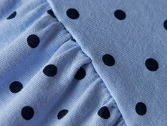 Sorte prikker på lyseblå kjole fra name it 13228156 serenity dots